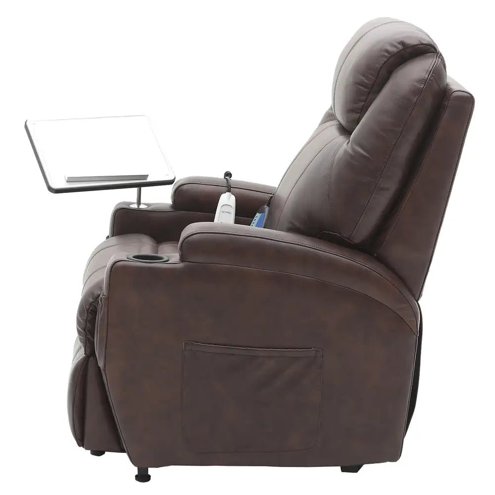 Mercury  Infinite Position Leather Lift Chair (2 motor, H & M)