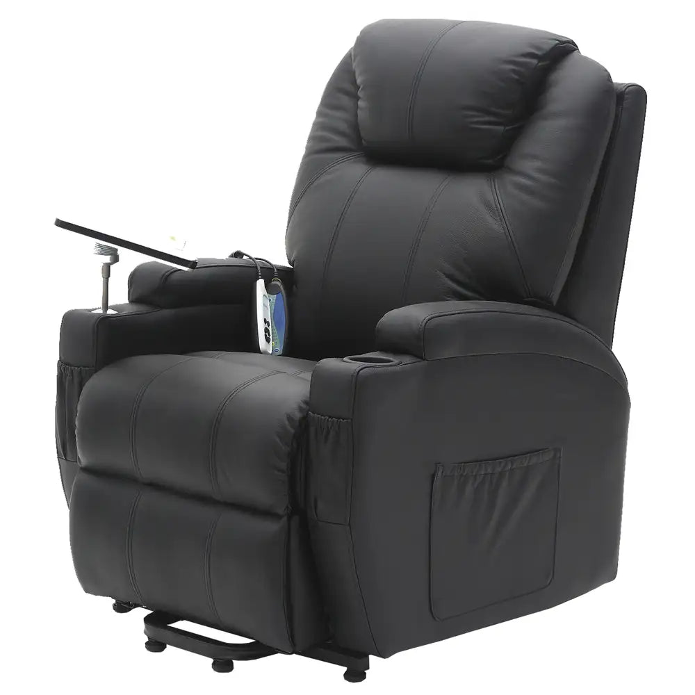 Mercury  Infinite Position Leather Lift Chair (2 motor, H & M)