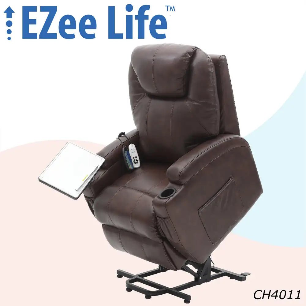 Mercury  Infinite Position Leather Lift Chair (2 motor, H & M)