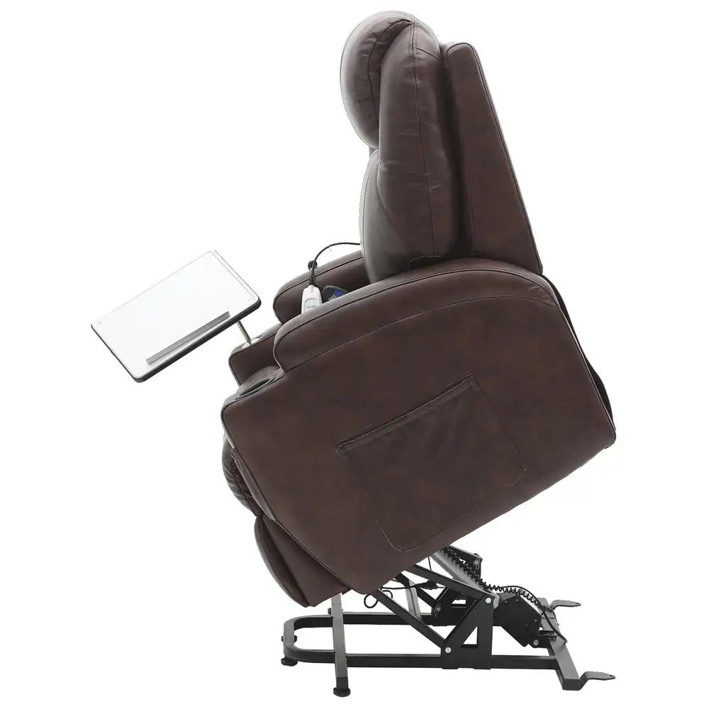 Mercury  Infinite Position Leather Lift Chair (2 motor, H & M)