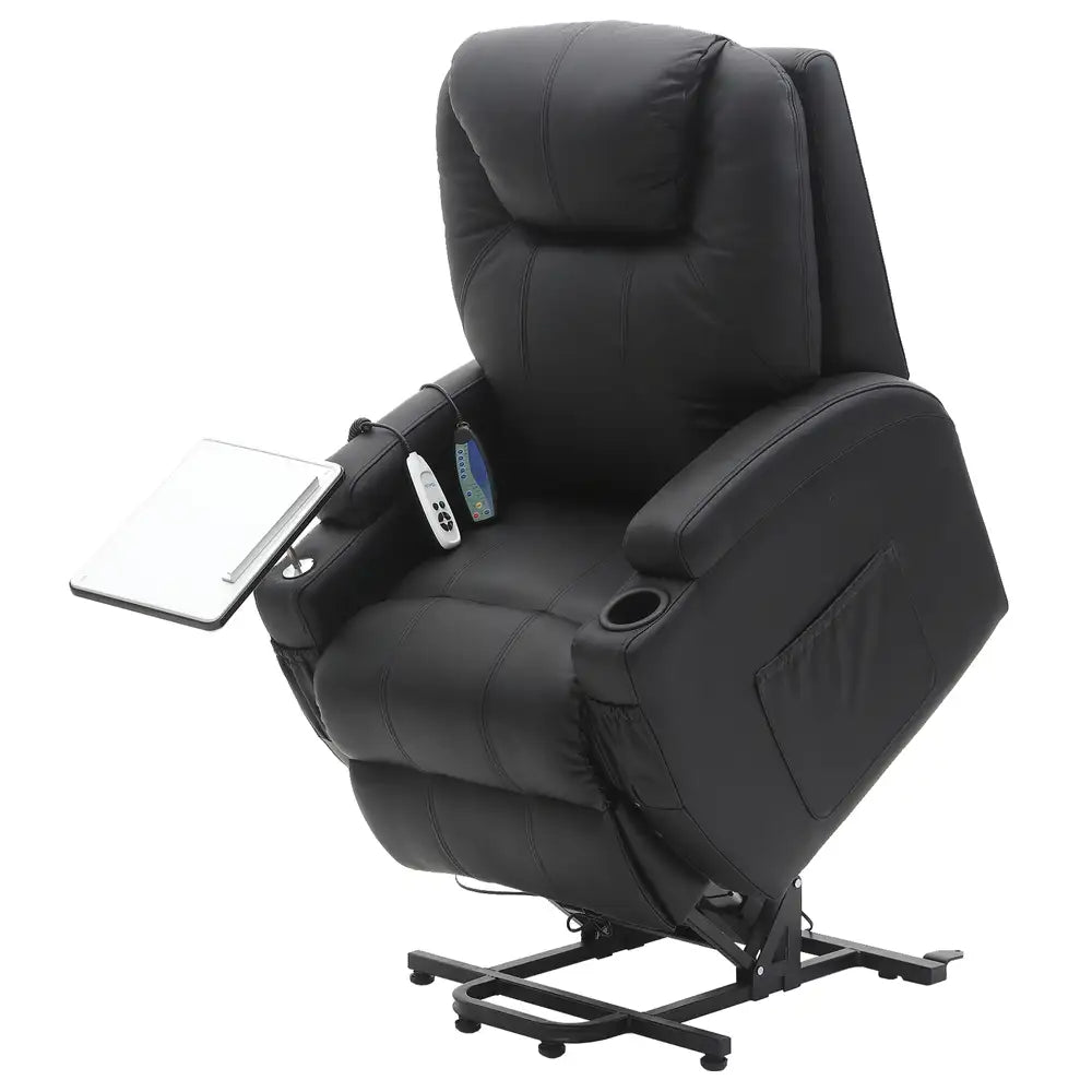 Mercury  Infinite Position Leather Lift Chair (2 motor, H & M)