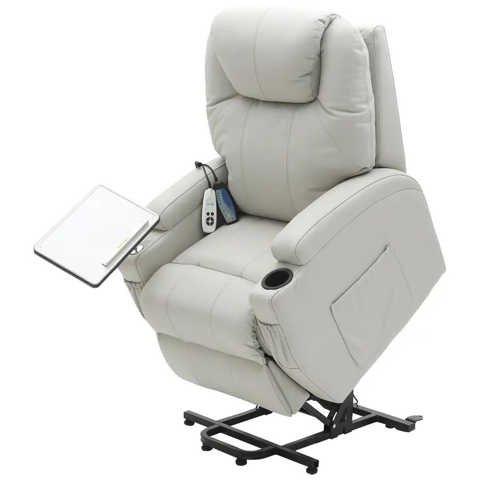 Mercury  Infinite Position Leather Lift Chair (2 motor, H & M)