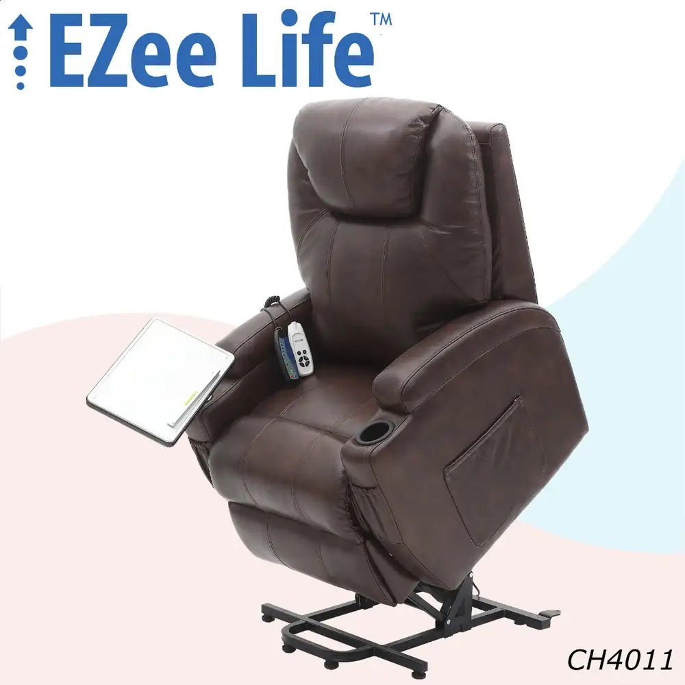 Mercury  Infinite Position Leather Lift Chair (2 motor, H & M)