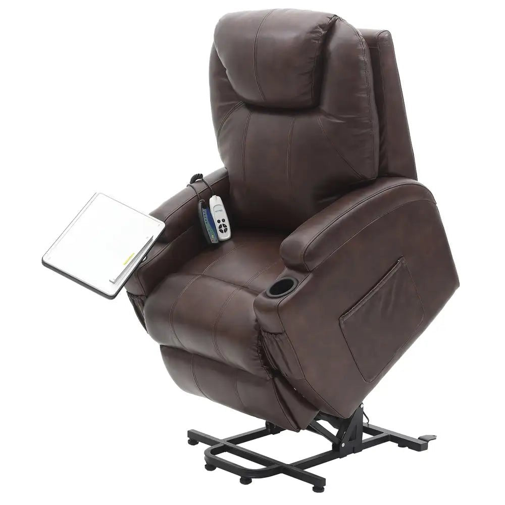 Mercury  Infinite Position Leather Lift Chair (2 motor, H & M)
