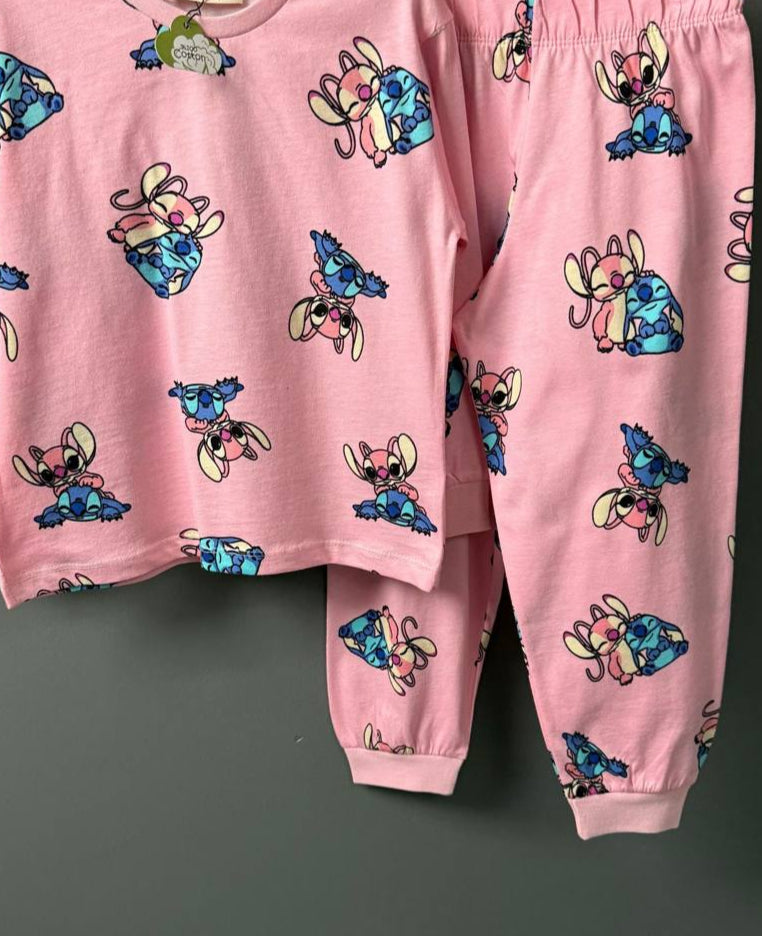 STlTCH'ed Night Cotton Pyjama Set