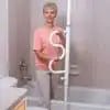 Stander ST1100W Security Pole & Curve Grab Bar | 300 lb Support Canada